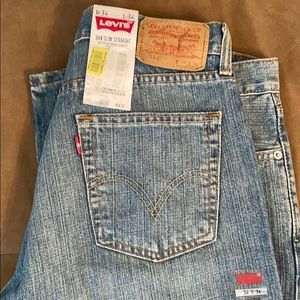 New Levi’s 514 slim straight 34x34 denim jeans